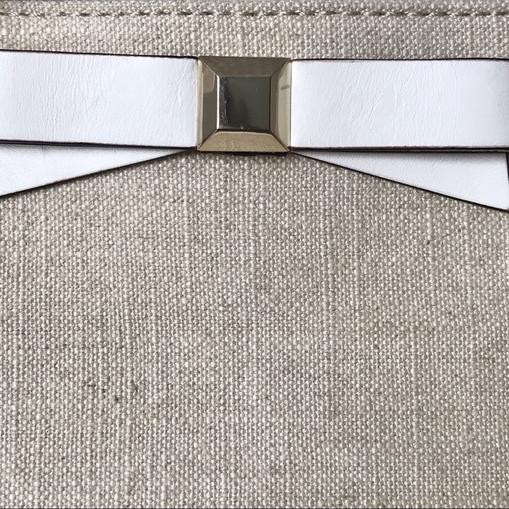 kate spade Holly Street Linen & Leather tote - Picture 3 of 8